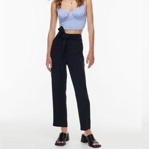 Aritzia tie front pant - Wilfred